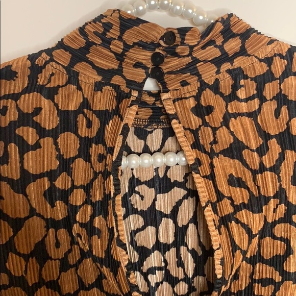 Leopard Print Topshop Turtleneck - Picture 5 of 5